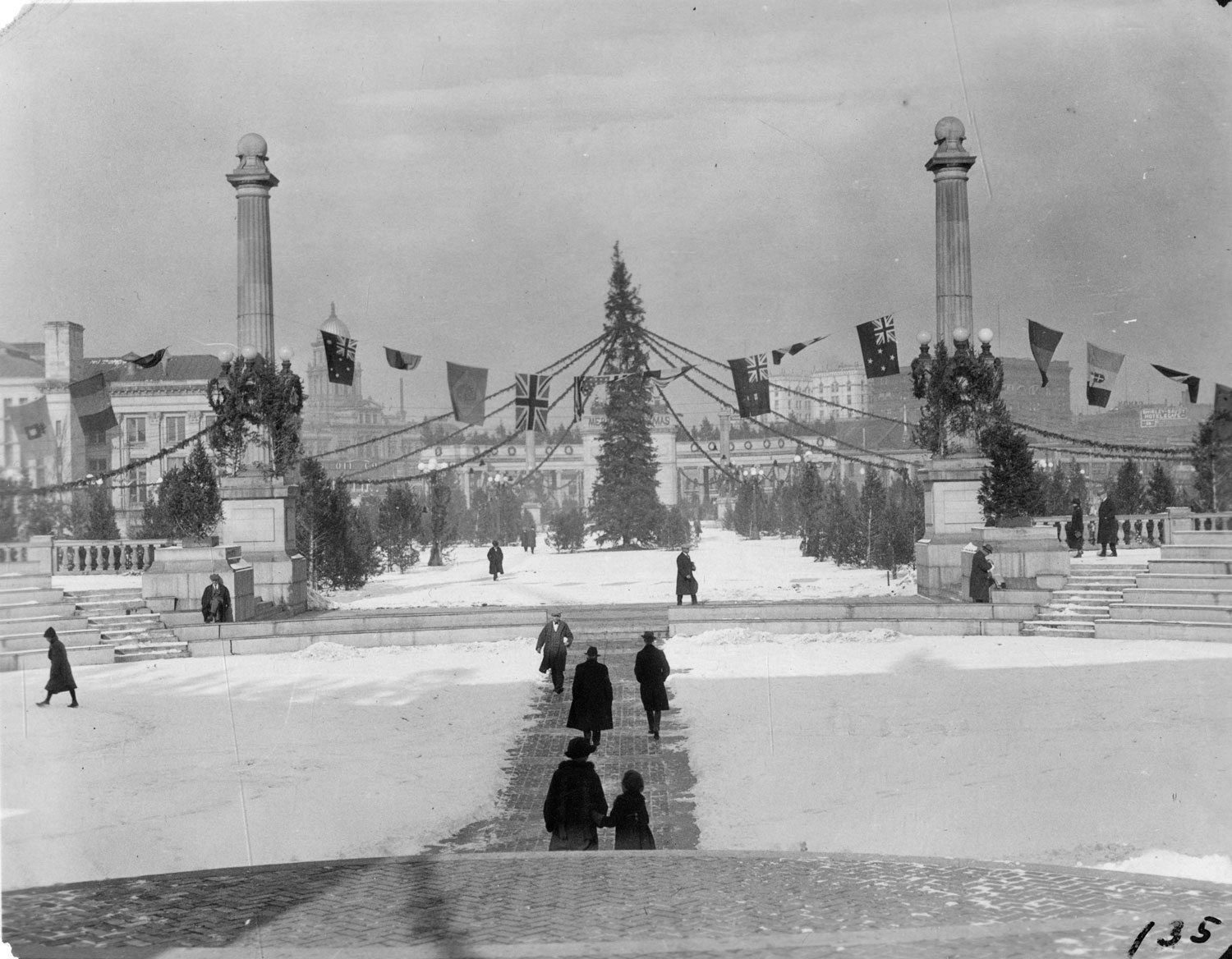photo of Civic Center in winter