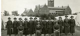 The National Service School at Loretto Heights Academy in July 1917