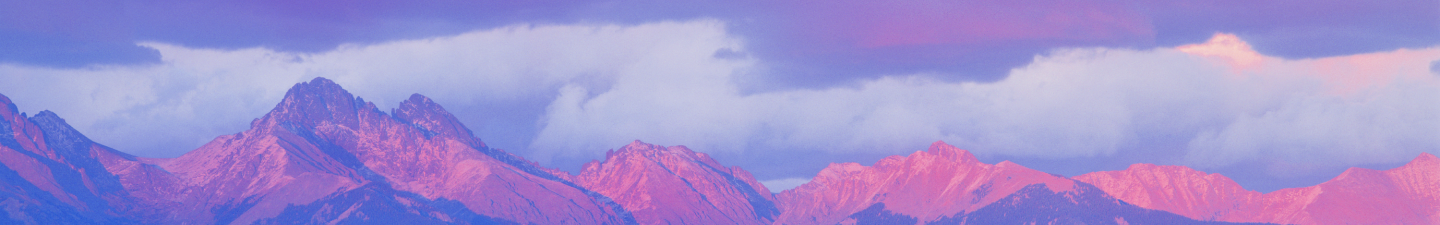 View of the mountains from the San Luis Valley in Saguache County