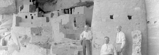 A group of men in Mesa Verde