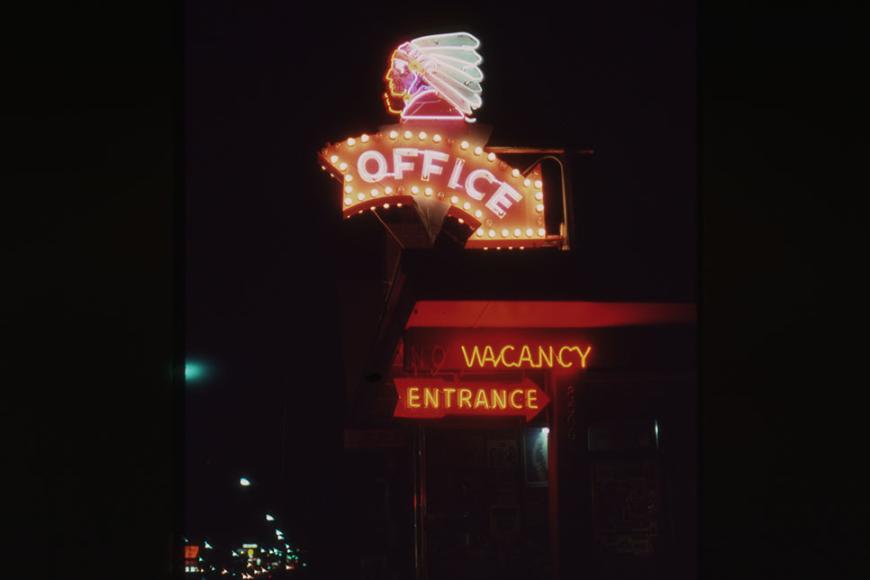 Ahwahnee Motel office