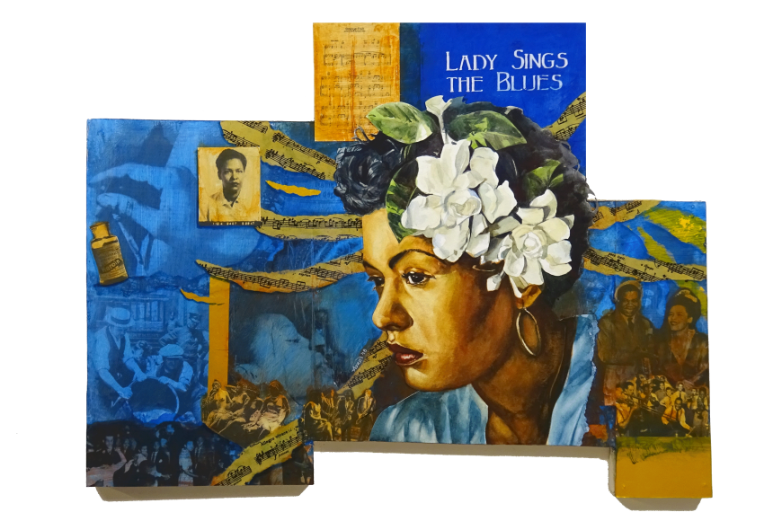 Billie Holiday by Adri Norris