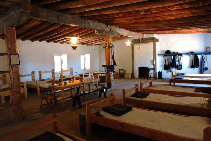 Fort Garland interior