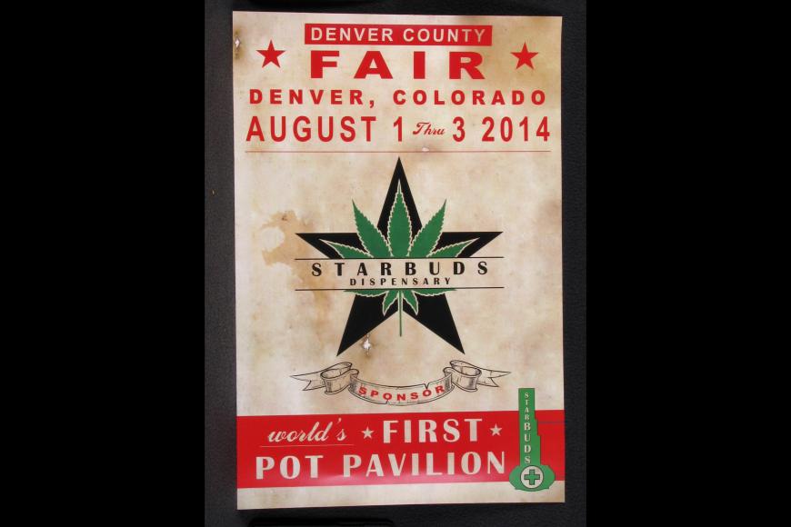 World’s First Pot Pavilion Poster