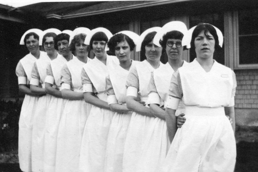 Nurses including Consuelo Baca Gonzales