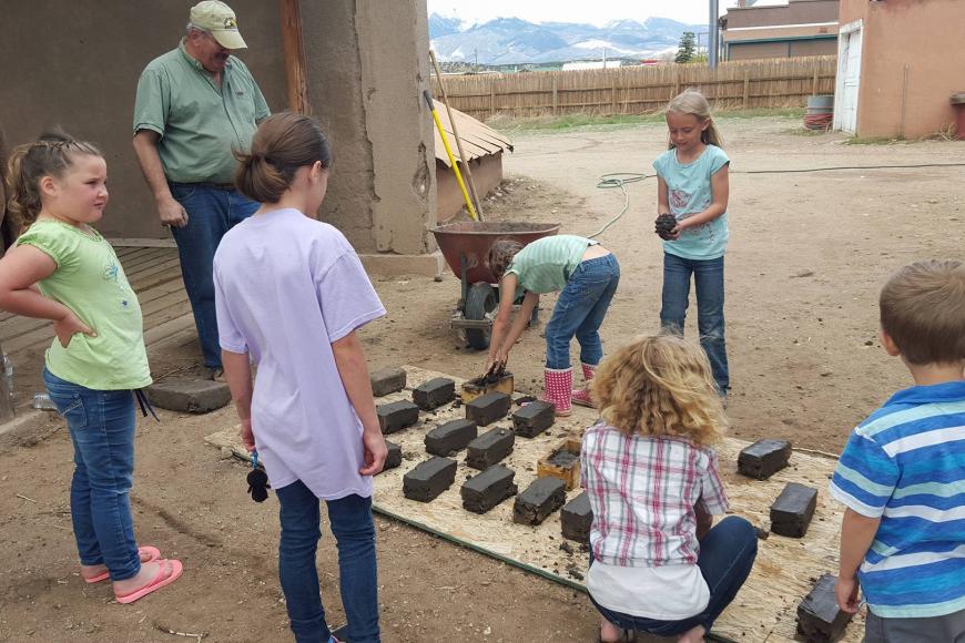 Adobe at Fort Garland