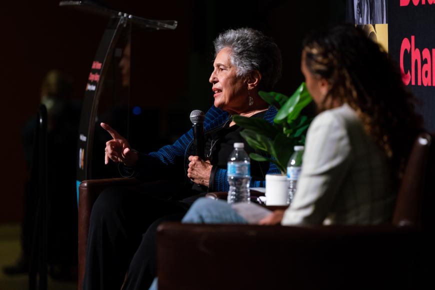 Dr. Carlotta LaNier at the Bold Women. Change History. opening event at the History Colorado Center