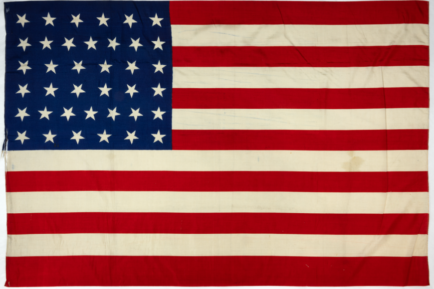 38 Star Flag, with stars in a grid formation