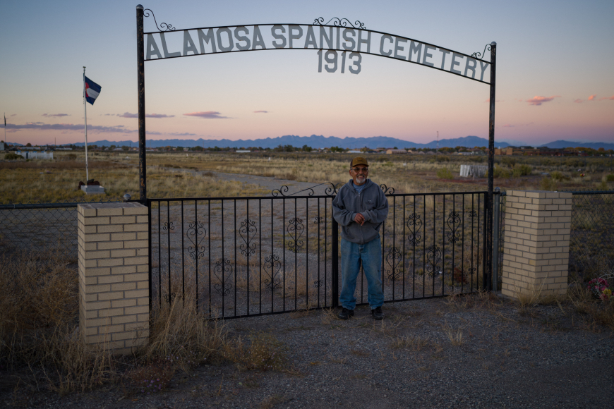 Gates of Alamosa Spanish Cemetery