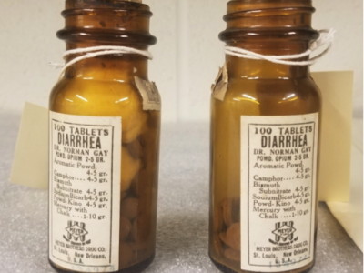 medicine bottles