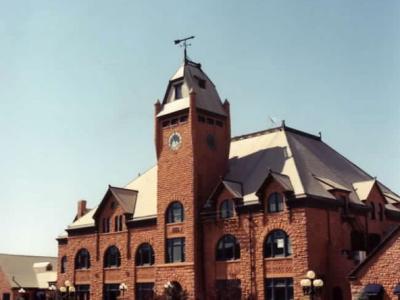 The Union Depot in downtown Pueblo, CO.