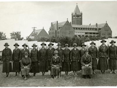 The National Service School at Loretto Heights Academy in July 1917