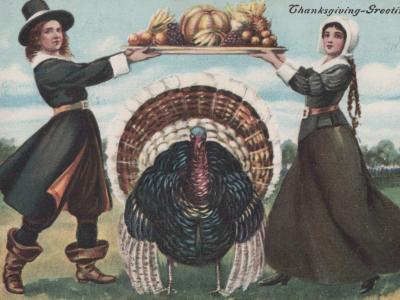 Thanksgiving Greeting Card, 1908