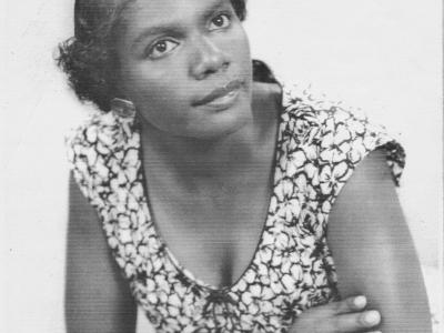 Portrait of Ada Belle Huff Evans