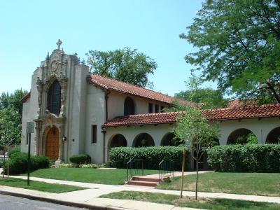 Color photograph of Saint Thomas Episcopal Church in Denver.