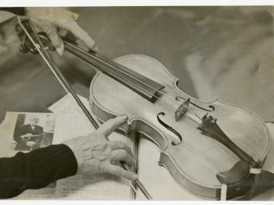Violin made by George W. Fisk