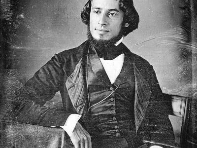 A daguerreotype portrait of Solomon Nunes Carvalho