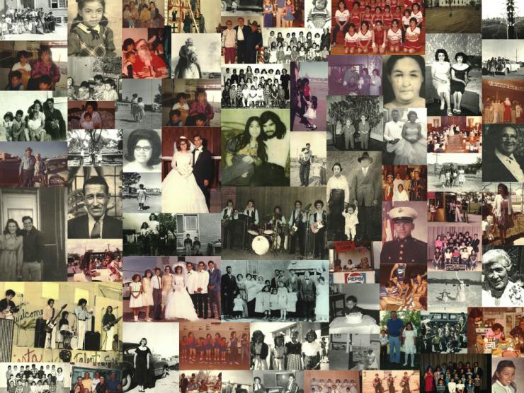 Collection of photos Dog Patch community members donated to the project.