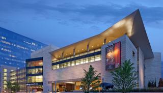 History Colorado Center at night
