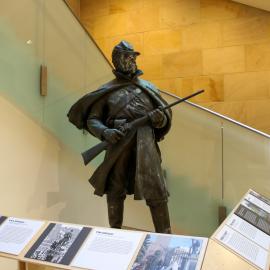 The Civil War monument